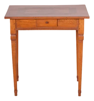 Antique Brown Card Table in Cherry Tree, 1790s