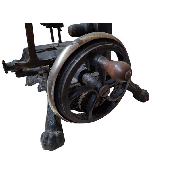 Industrial Antique Late 19th Century Renania Sewing Machine from Junker & Ruh, 1890s For Sale - Image 3 of 6