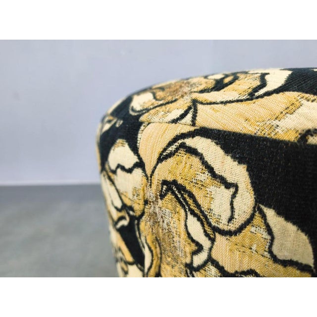 Wood Art Deco Round Stool, Former Czechoslovakia, 1930s For Sale - Image 7 of 10