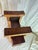 Handmade Reclaimed Oak Wine Barrel Three-Tier Serving & Display Stand For Sale - Image 9 of 10