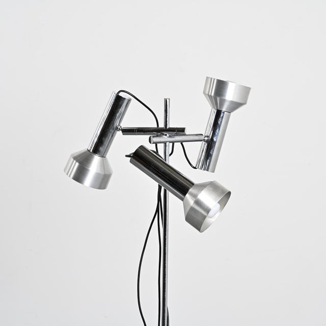 Philips Multi-Head Floor Lamp in Metal from Philips, Netherlands, 1970 For Sale - Image 4 of 7