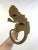 Pair of 1950s Pepe Mendoza Bronze Iguana Enameled Handles For Sale In Santa Fe - Image 6 of 7
