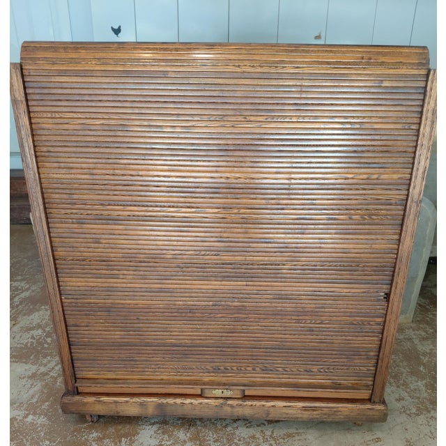 Antique 85 Drawer Cabinet attributed to Hamilton. It is 48" wide x 25" deep x 56" high. All drawers are without dividers....