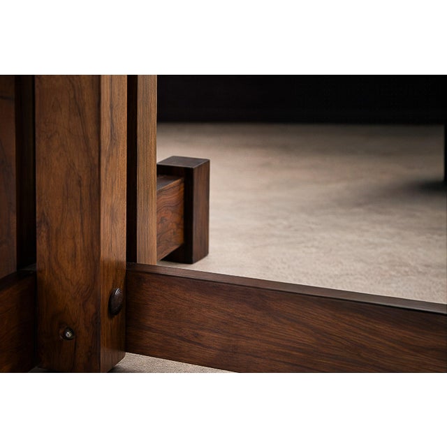 Mid-Century Modern Brazilian Modern Square Coffee Table in Rosewood, Tora, 1960s For Sale - Image 3 of 11