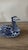 Vintage Thai Blue and White Porcelain Pheasant Bird Figurine For Sale - Image 4 of 5