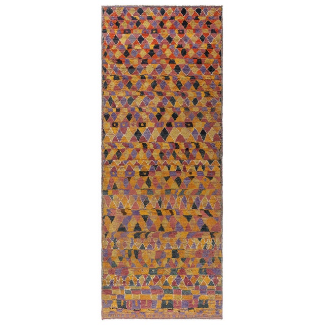 Doris Leslie Blau Vintage Moroccan Rug For Sale