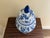 Ceramic Chinoiserie Large Blue and White Porcelain Ginger Jar For Sale - Image 7 of 8