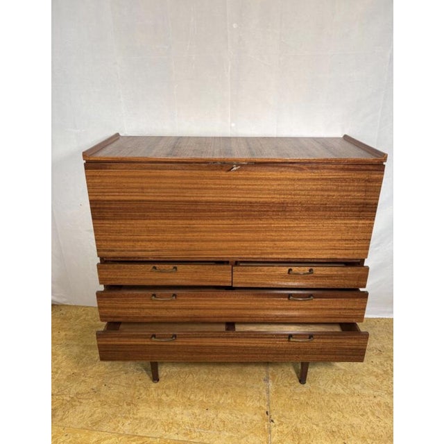 Mid-Century Modern Mid-Century Teak Secretaire from Meredew, 1960s For Sale - Image 3 of 13