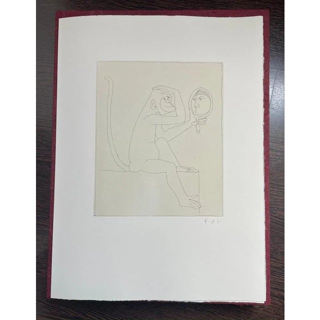 François-Xavier Lalanne, The Monkey, 2002, Etching For Sale - Image 4 of 6