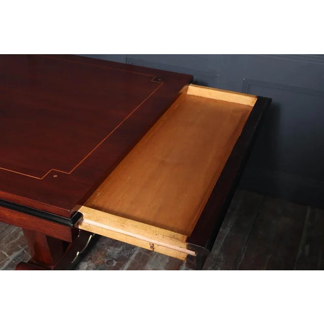1940s French Art Deco Dining Table, 1930s For Sale - Image 5 of 13