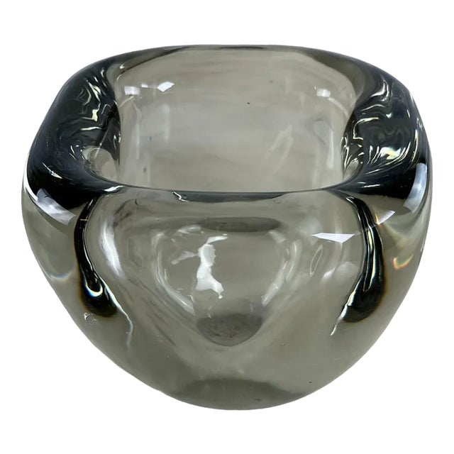 Large Mid-Century Italian Murano Glass Ashtray, 1960s For Sale