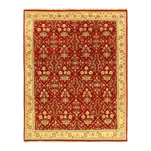 Pasargard DC Rust Fine Hand Knotted Augra Rug