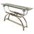 Late 20th Century Claude Dalle Style Console Table with Glass Top, Lucite and Bronze For Sale - Image 15 of 18