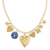 Image of HART Luck & Love Charm Necklace For Sale