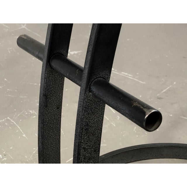 1980s Postmodern Bar Stools, France, 1980s, Set of 3 For Sale - Image 5 of 13