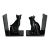 Vintage Black Cat Bookends - a Pair For Sale