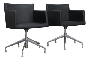 Masai Swivel Armchairs by Lievore Altherr Molina for Arper, Italy, 2000s, Set of 2