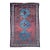Vintage Village Life Woven Throughout Shiraz Rug 4.6 x 6.9 For Sale