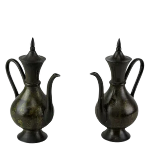 Decorative Chinese Flagon - a Pair