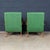Vintage Italian Green Fabric Lounge Chairs, 1960, Set of 2 For Sale - Image 6 of 18