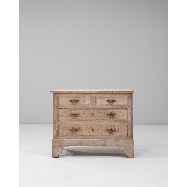 1900s French Louis XVI Oak Chest of Drawers For Sale - Image 16 of 18