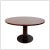 Round Macassar Ebony Dining Table For Sale - Image 10 of 10