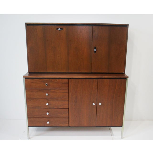 Mid-Century Modern Mid 20th Century Paul McCobb 2 Pc. Bar From the Connoisseur Collection by H. Saks and Sons For Sale - Image 3 of 18