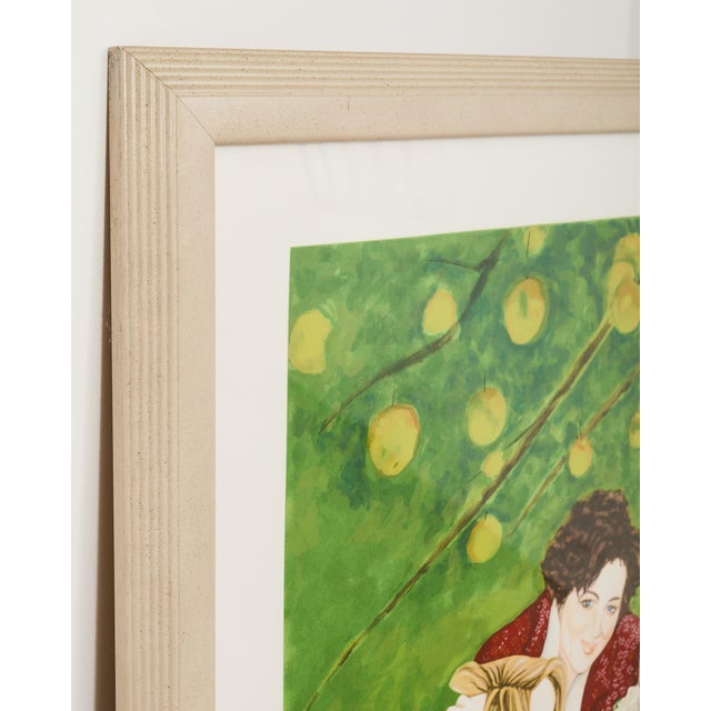 Christine Rosamond Signed Lithograph "Storyteller Iii" 1991 For Sale - Image 12 of 18