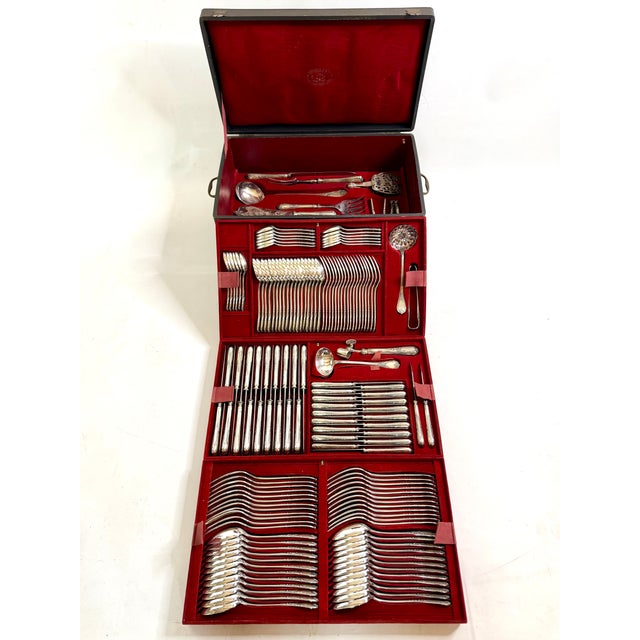 Prestige Flatware Service with Marly Pattern for 18 from Christofle, 1897, Set of 154 For Sale - Image 13 of 13