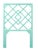 Coastal Darien Headboard Twin - Turquoise For Sale - Image 3 of 3