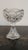 Antique Imperial Glass Nucut Footed Compote in Clear Pressed Glass With Sawtooth Rim For Sale - Image 12 of 18