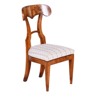 Biedermeier Chair in Beech, Spruce and Walnut, Vienna, Austria, 1820s For Sale