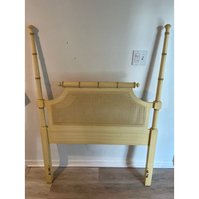 Vintage Bali Hai Twin Headboards Attributed to Henry Link For Sale - Image 9 of 18