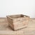 A grape collection wooden crate from a French vineyard in the Champagne region of France. The trug is stamped with the...