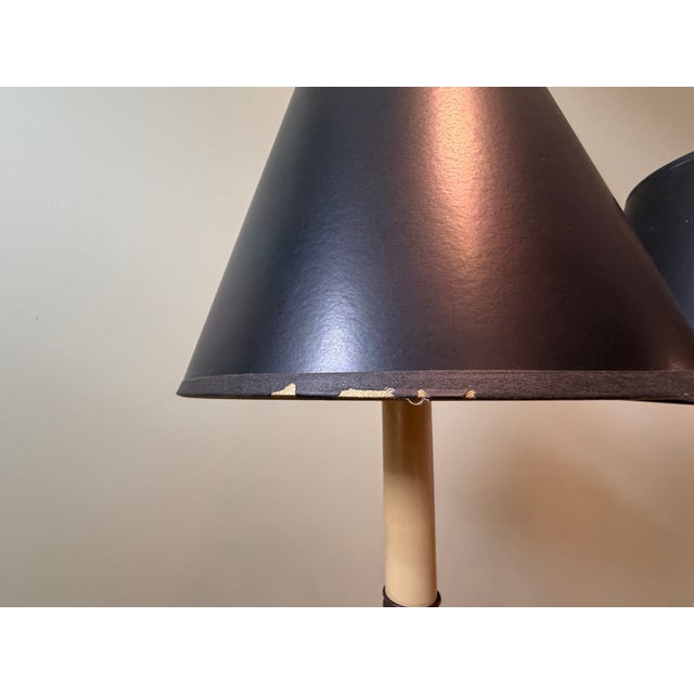 Vintage Chapman Ram’s Horn Floor Lamps - a Pair For Sale In Charlotte - Image 6 of 10