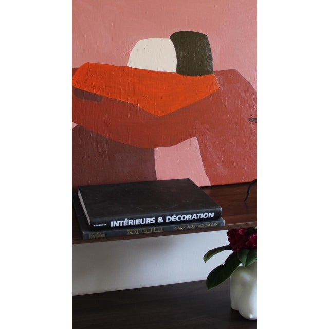 Bodasca, In Your Arms, Pink Version, 2026, Acrylic on Canvas For Sale - Image 9 of 15