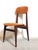 Brown Vintage Italian Teak Chairs, 1960s, Set of 4 For Sale - Image 8 of 18