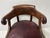 Empire Style Desk Chair in Mahogany and Veneer, 19th Century For Sale - Image 11 of 12