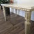 Late 20th Century Hollywood Regency Vintage Travertine Side Table For Sale - Image 9 of 11