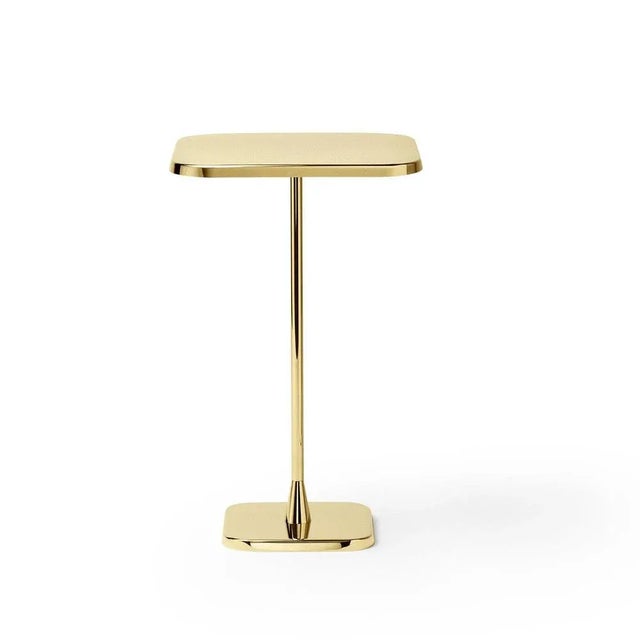 Contemporary Opera Square Gold Table by Richard Hutten For Sale - Image 3 of 7
