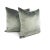 The Jane Churchill TWILIGHT pillow cover showcases a stunning ombre effect, transitioning from a deep charcoal at the top...