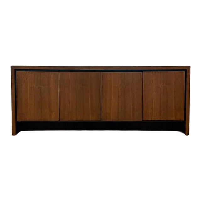 Dillingham MCM Credenza Vintage Long Sideboard Buffet Tv Stand Media Console For Sale