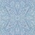 Zoffany Grand Paisley Wallpaper in Indigo For Sale