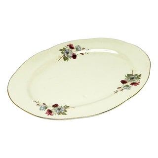 Art Deco Serving Dish from Chodzież Pottery, Poland, 1960s For Sale