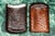 Brown Refined English Antique Leather Sterling Silver Luxury Cigar Case For Sale - Image 8 of 9