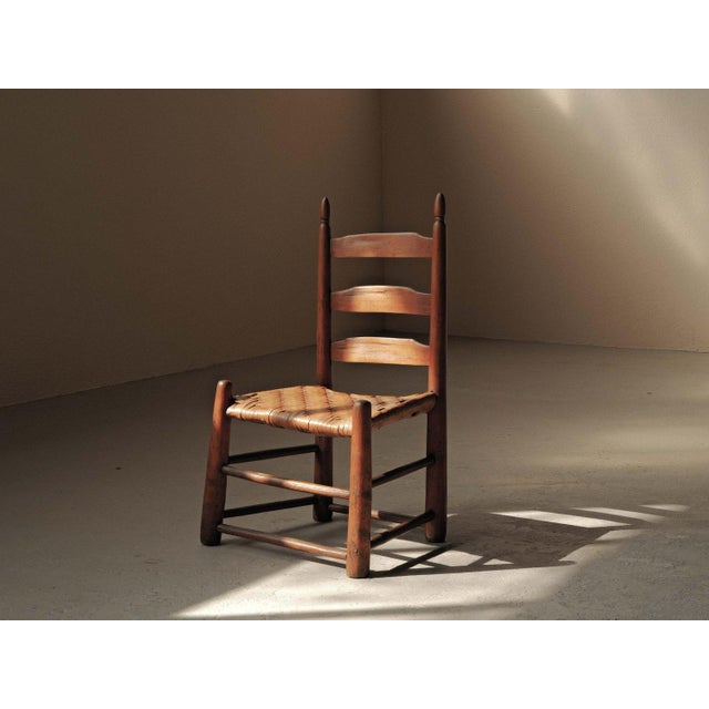 Low Chair in Wood, USA, 1900s For Sale - Image 11 of 18