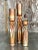 Mid-Century Modern Vintage Brutalist Thomas Roy Markuson Twisted Copper Candlesticks - Set of 3 For Sale - Image 3 of 8
