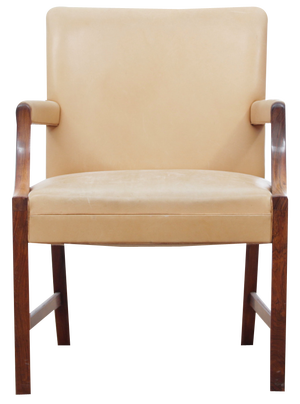 Scandinavian Teak Armchair, 1940s
