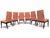 Mid-Century Modern Mid 20th Century High Back Dining Chairs Attributed to Directional - 12 For Sale - Image 3 of 12
