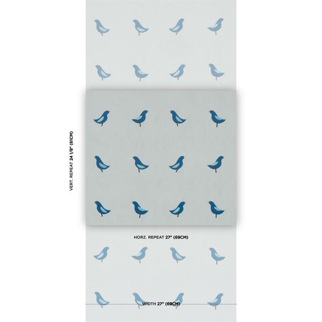 Artist Caroline Z Hurley was inspired by the sounds of the south in spring and summer when she designed Birds Print. Made...